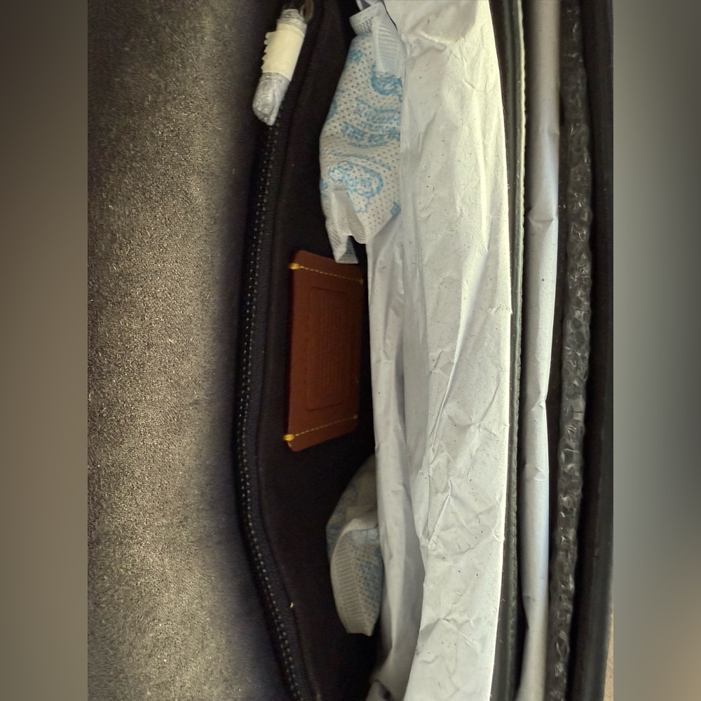 Coach Soft Tabby Multi Crossbody and belt Bag In Signature Leather C8424 NWT - Picture 6 of 13